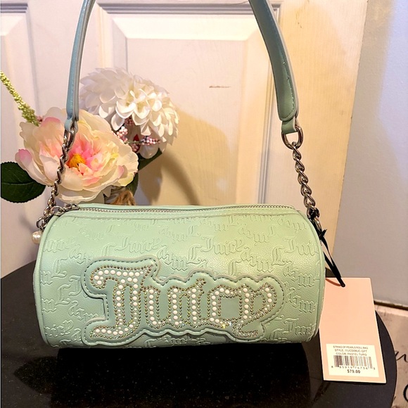 Juicy Couture New Mint Green Barrel Bag - Picture 1 of 5